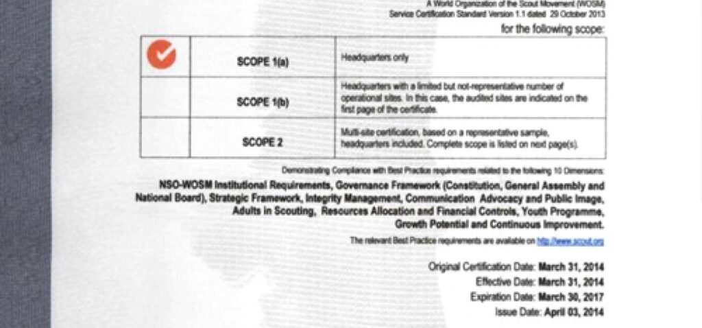 CERTIFICACIÓN SGS