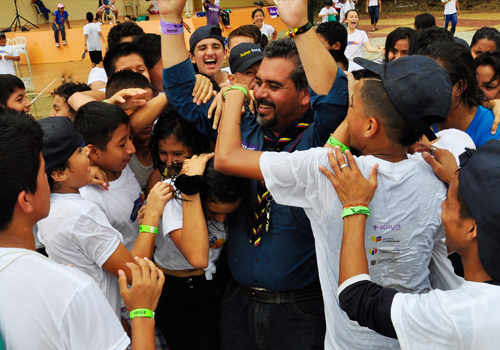 PRIMERA FASE DEL ACAMPA SCOUT