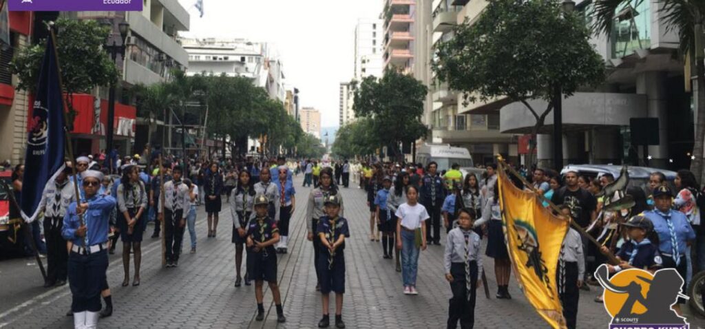 ​Scouts Ecuador celebra junto a Guayaquil sus 482 años de fundación.
