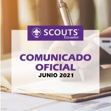 Comunicado Oficial | Junio 2021