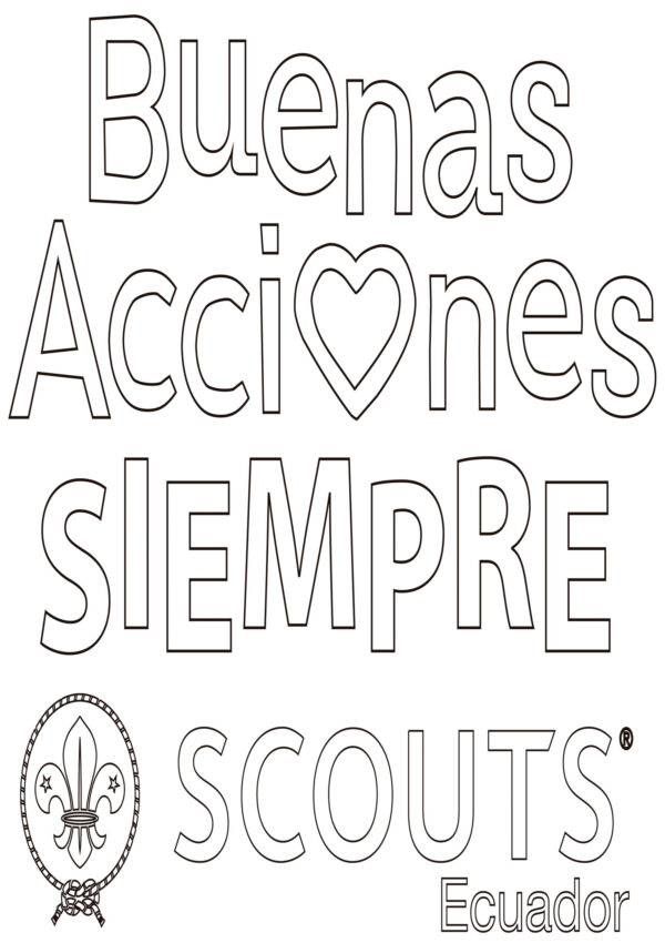 plantilla buenas acciones